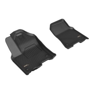 Dodge Ram 1500 Floor Mats - Front - 3D MAXpider - Kagu - Black - `25-`26 Dodge Ram 1500 Floor Mats - Front - 3D MAXpider - Kagu - Black - `25-`26